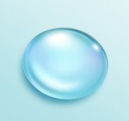 Photoshop制作闪亮的青色水珠