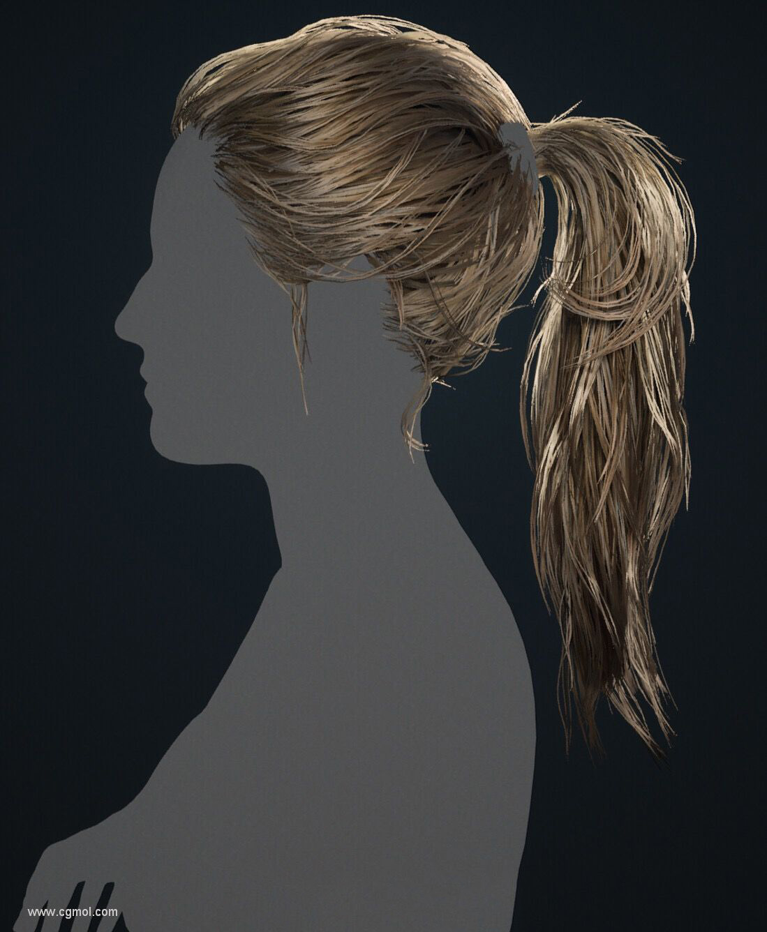 女性头发发型设计参考图，速取