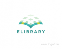 电子图书馆logo设计