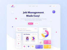 MeetOS Job Management Webpage