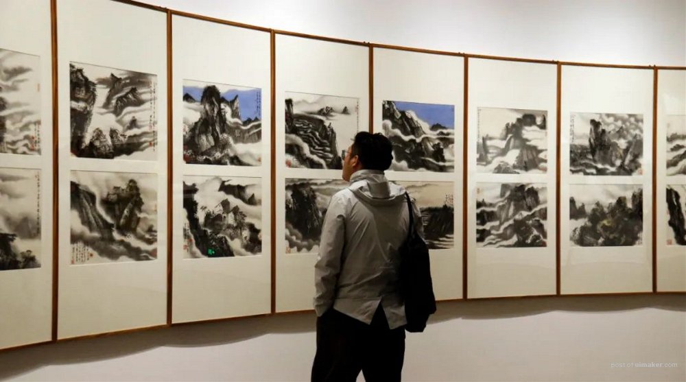 五岳归来——第七届杭州中国画双年展在中国美术学院开幕-CND设计网,设计网络首选品牌